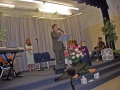 Pastor Mike Leads Service
